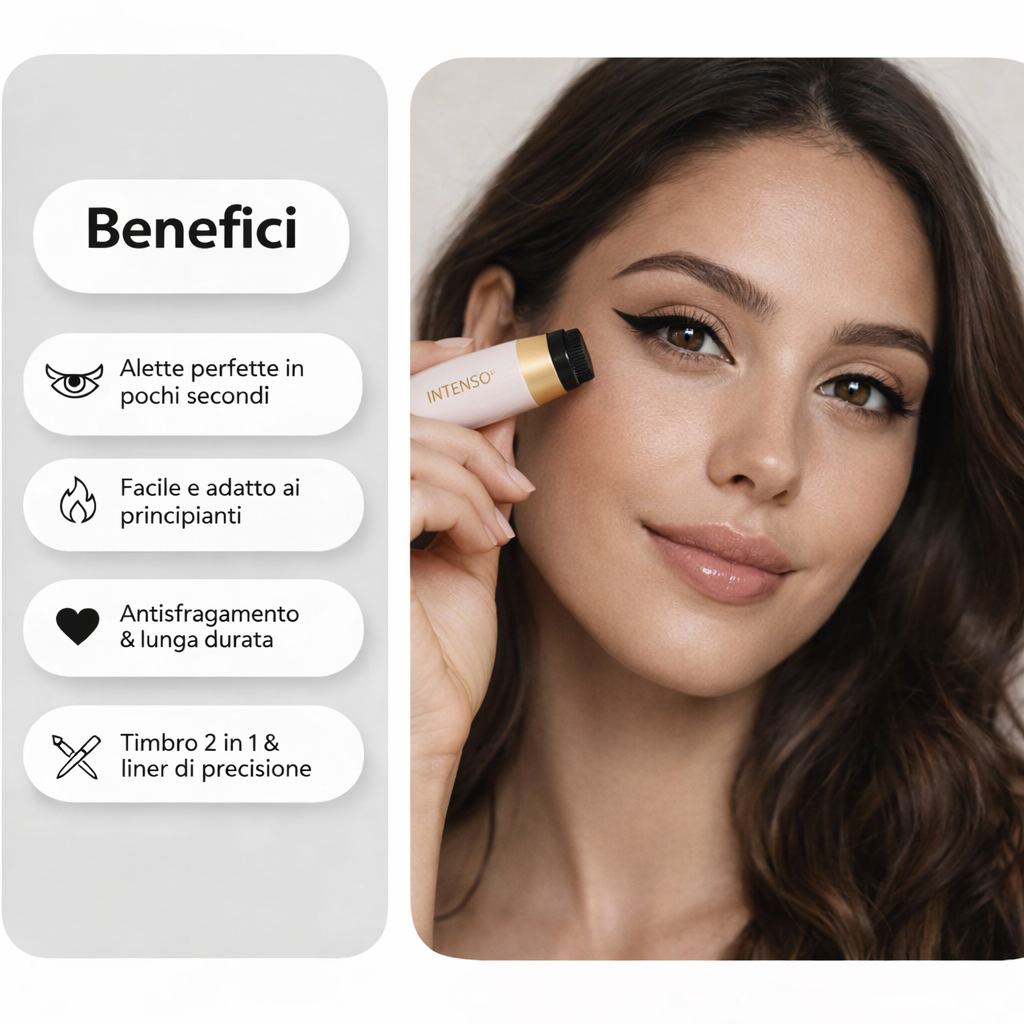 Eyeliner con timbro INTENSO® 1+1 Gratis