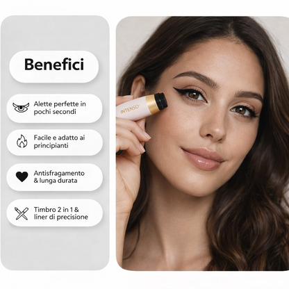 Eyeliner con timbro INTENSO® 1+1 Gratis